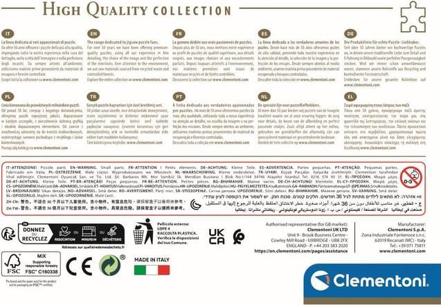 Immagine prodotto Clementoni Cinquecento (500 pezzi)