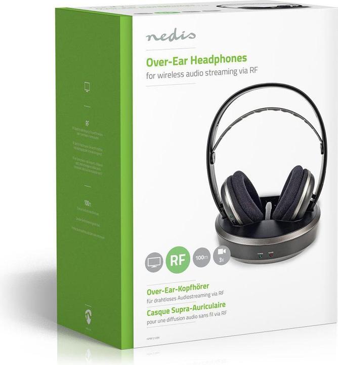 Produktbild Nedis HPRF210BK (Keine Geräuschunterdrückung, 11 h, Kabellos)