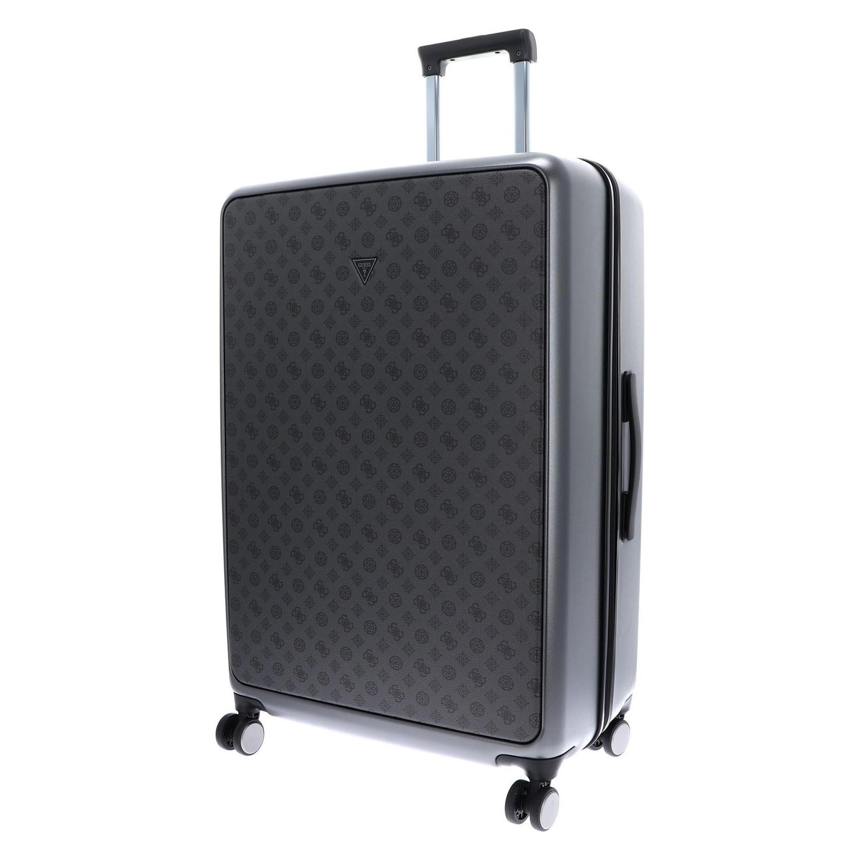 Guess, Koffer, Verona 4 Rollen Trolley 76.5 Cm, Schwarz, (95 l)