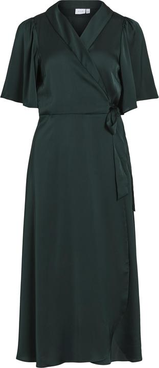 Image du produit Vila VIENNA Kurzarm Kleid mit V-Ausschnitt (36)