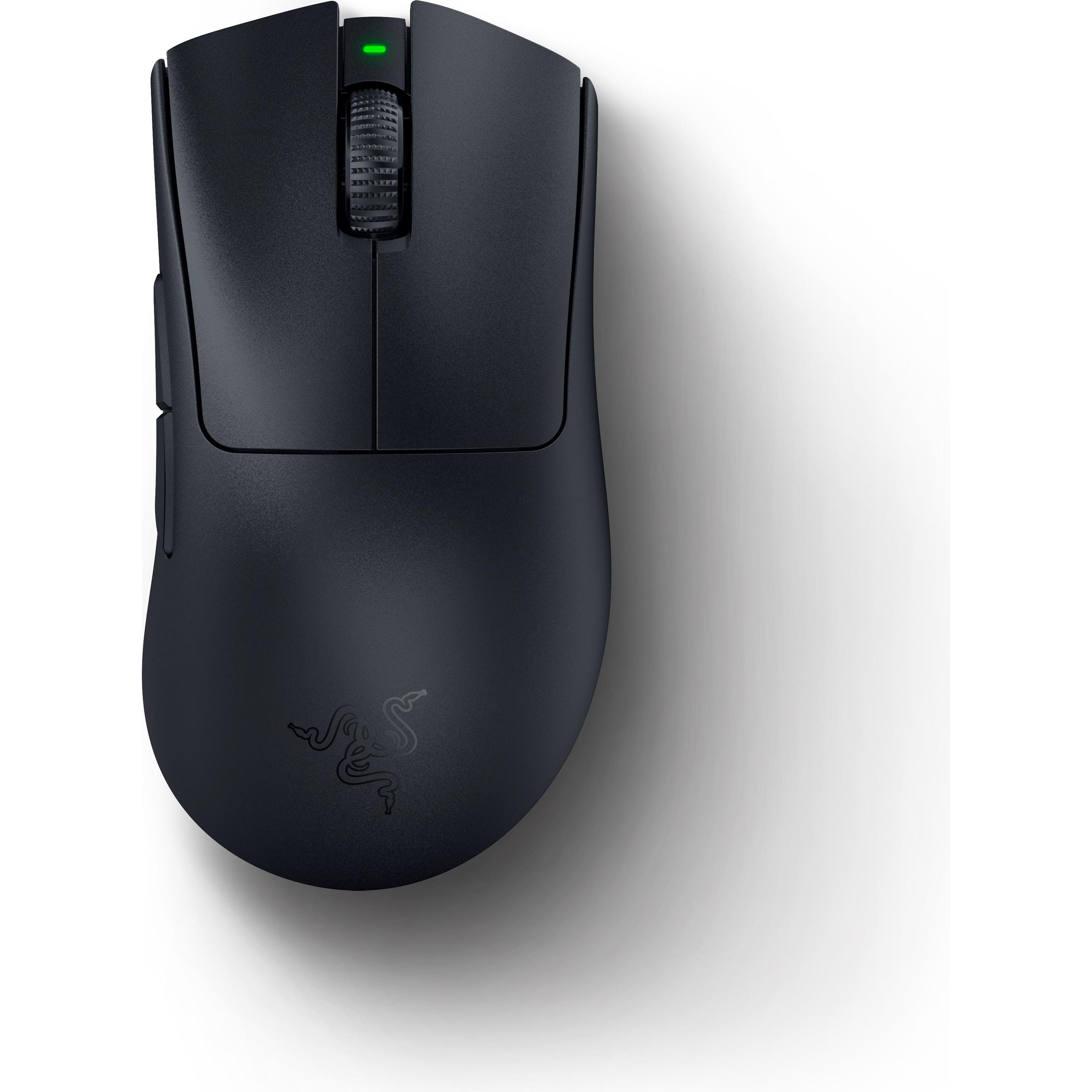 Razer DeathAdder V3 Pro (Kabelgebunden, Kabellos), Maus, Schwarz