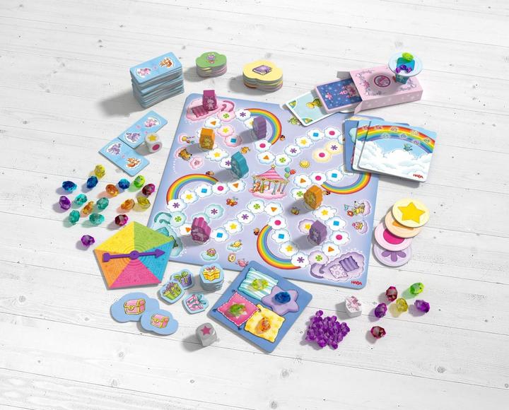 Productafbeelding Haba Eenhoorn glitter geluk spel collectie (Engels, Duits, Italiaans, Frans)