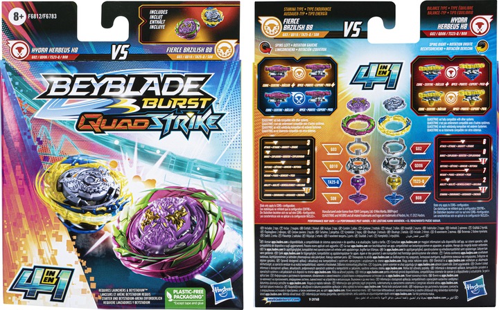 Actual product image Hasbro Gambit Dragon vs. Ambush Achi (Multilingual)