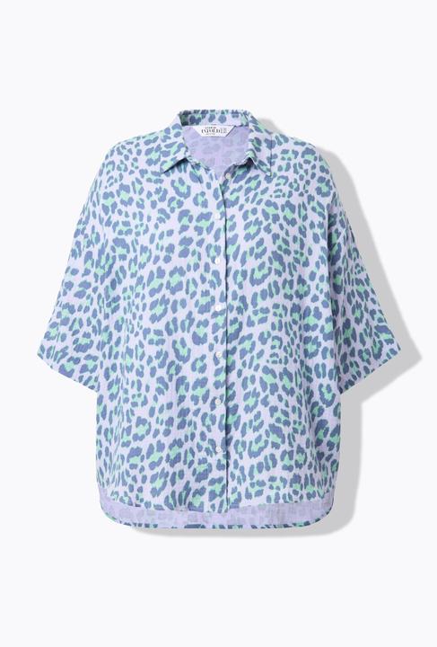 Produktbild Studio Untold Musselin-Bluse, oversized, Color-Leo