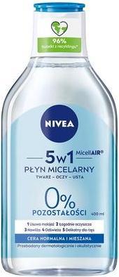 Produktbild NIVEA Micellar Nourishing Fluid Is A Normal And Mixed Complexion Of 400Ml (Mizellenwasser, 400 ml)