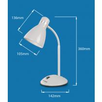 Image du produit Esperanza ELD113W Lampe de table e27 Alkes (E27)