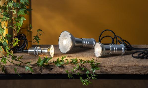 Actual product image Star Trading LED Bulb E27 PAR30 Spotlight Glass (E27, 770 lm, 1x)