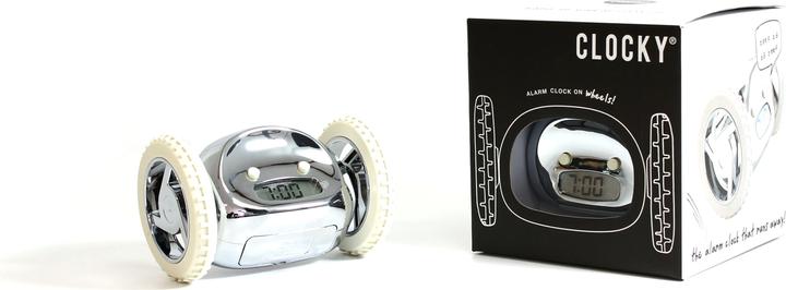 Actual product image Clocky the fleeing alarm clock