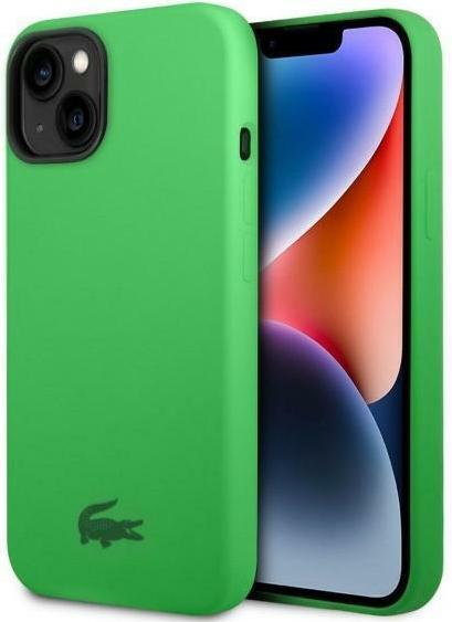 Actual product image Lacoste LCHCP14MSN iPhone 14 Plus 6,7" zielony/green hardcase Silicone (Apple iPhone 14 Plus)