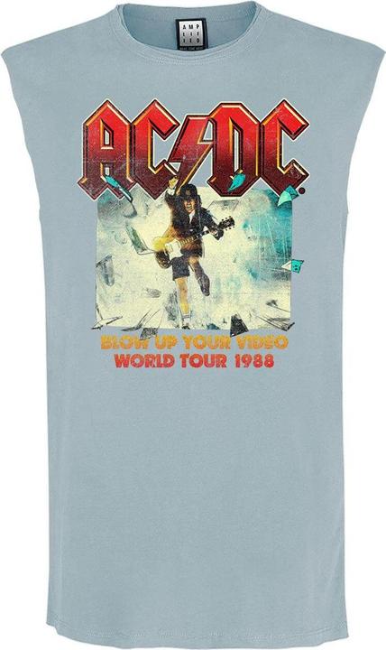 Immagine prodotto Amplified Blow Up Your Video Canotta AC/DC Senza Maniche Uomo (L)