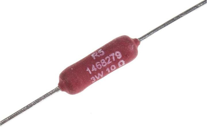 Produktbild RS PRO Resistor Axial Wirewound 3W 10R