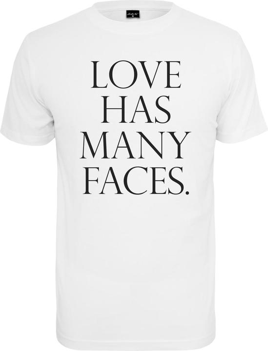 Produktbild MT Love Has Many Faces Tee white M (M)