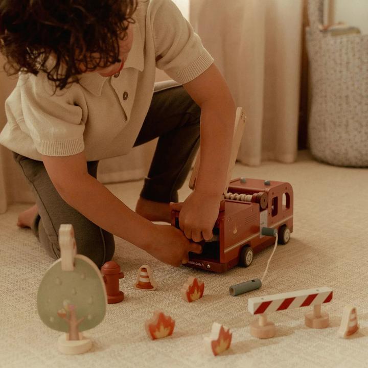 Actual product image Little Dutch Feuerwehrauto Set