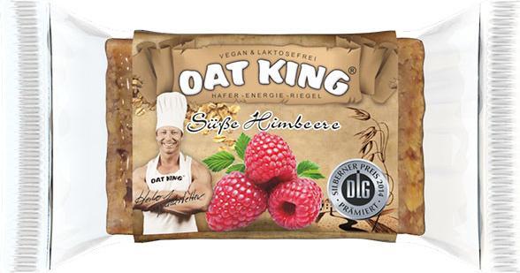 Produktbild Oat King Energy Bar (Himbeere, 10 Stk., 950 g)