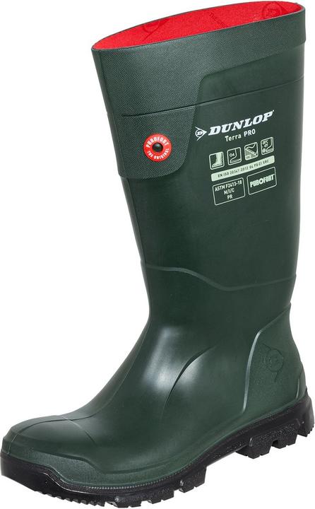 Dunlop Purofort Laars Terrapro Onbeveiligd Groen 45 LJ0K08450