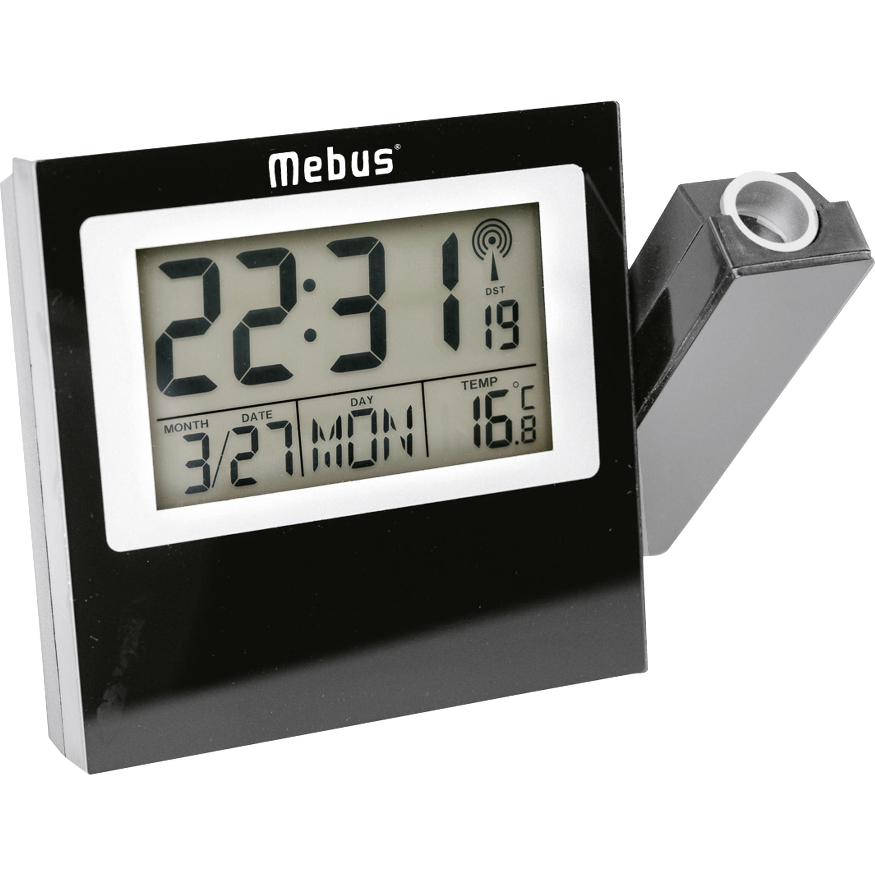 Mebus, Wecker, Projektions-Funkwecker 42424