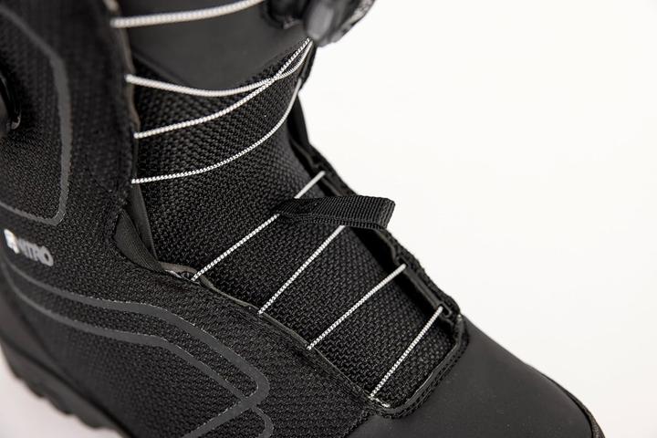 Actual product image Nitro Sentinel Boa Snowboardboot, True Black, MP 25,5 // EU 39 1/3 // US 7,5 (39 1/3)