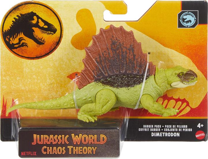 Actual product image Mattel JURASSIC WORLD DANGER PACK Dimetrodon