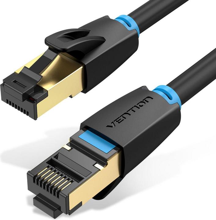 Actual product image Vention Cable sieciowy kat.8 SFTP IKABL 10m Czarny (S/FTP, CAT8.1, 10 m)