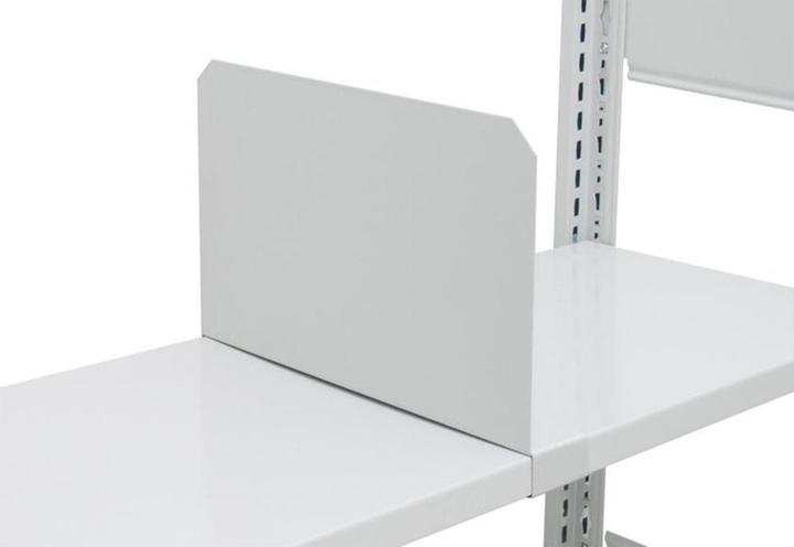 Schulte Lagertechnik Fachteiler T300xH200 mm für Fachboden 150kg gr.