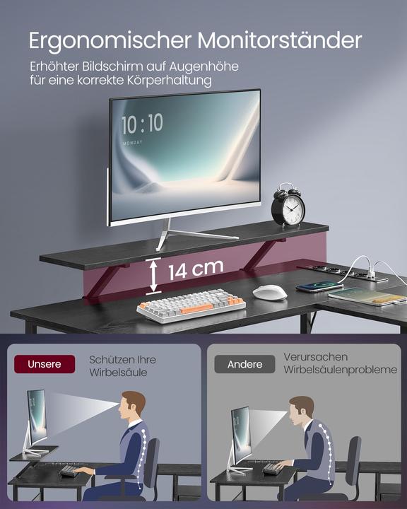 Actual product image Vasagle Desk (150 x 120 x 90 cm)