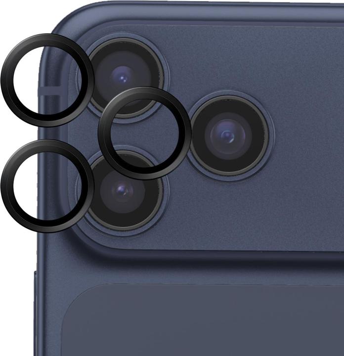 Produktbild PanzerGlass Hoops Camera Lens Protector (1 Stück, Apple iPhone 16 Pro Max, Apple iPhone 16 Pro, Apple iPhone 17 Pro, Apple iPhone 17 Pro Max)