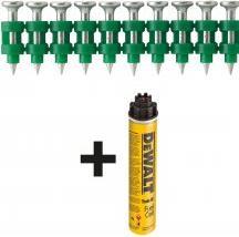 Produktbild DeWalt Naegel C5 35mm 700Stk +1xGaskartusche