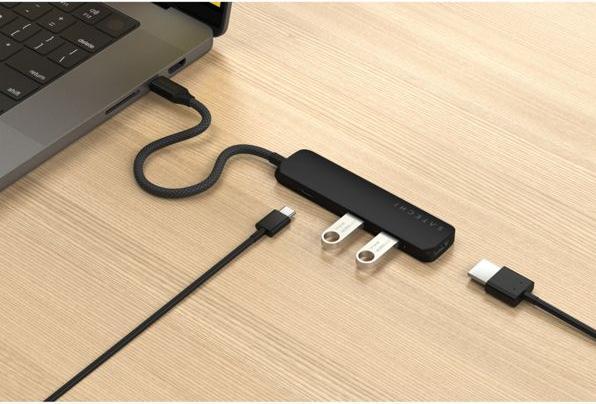 Actual product image Satechi Slim (USB-C, 4 ports)