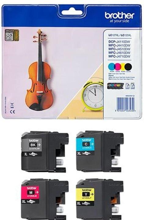 Produktbild Brother LC-127XLVALBP Value Pack (M, C, Y, BK)