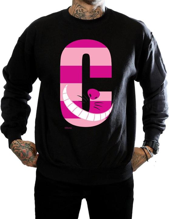Actual product image Disney Mens Alphabet A Is For Alice Sweatshirt (S)
