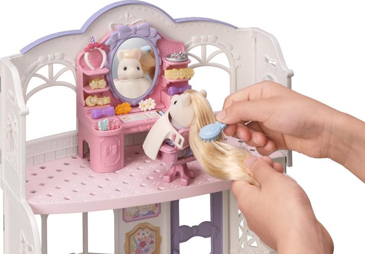 Image du produit Sylvanian Families Salon de coiffure Pony's Stylish Hair Salon
