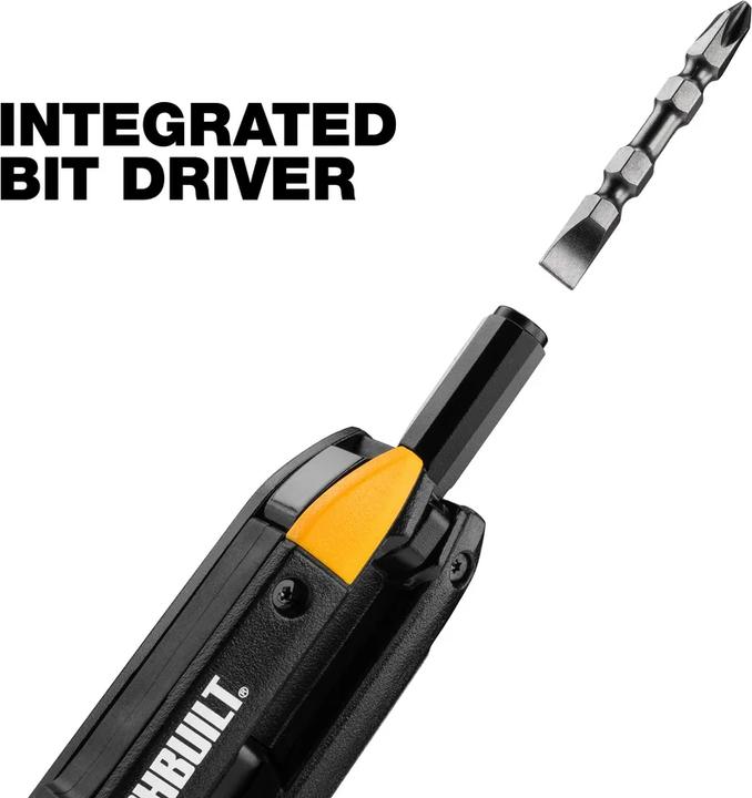 Produktbild ToughBuilt Elektriker-Klappmesser mit Bithalter + Brecheisen (Cutter)