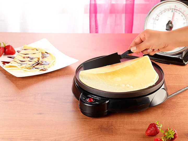 Produktbild Rosenstein & Söhne Elektrischer Medium-Crêpes-Maker
