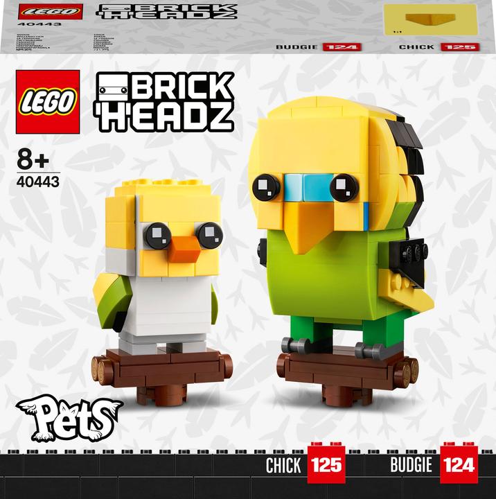 Image du produit LEGO BrickHeadz Perruche 40443 (40443, LEGO Brickheadz, LEGO difficiles à trouver)