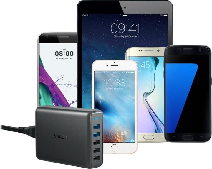 Image du produit Anker PowerPort Speed 5 (63 W, 5 ports)