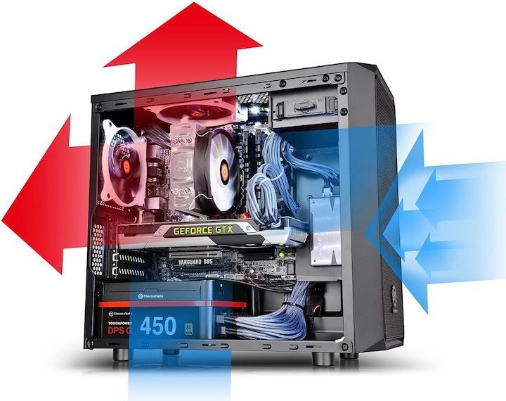 Actual product image Thermaltake Versa H15 (mATX, Mini-ITX)