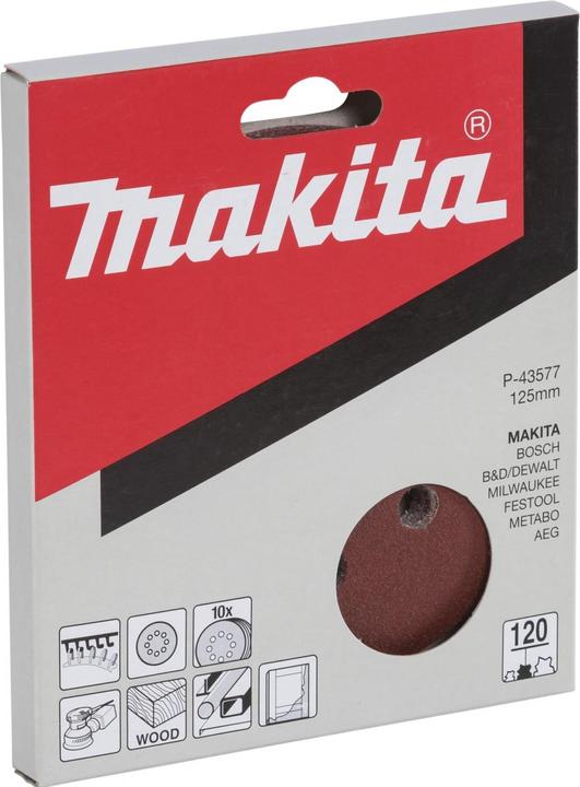 Image du produit Makita Exzenterschleifpapier mit Klet (120)