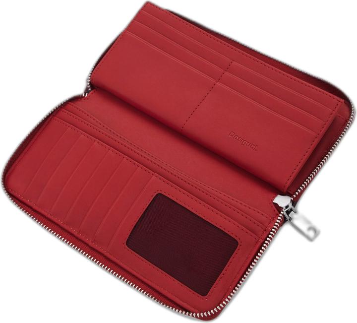 Actual product image Desigual Mone Glow Red Fiona Wallet