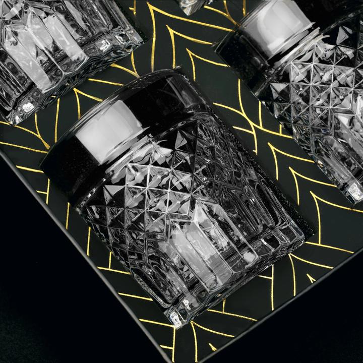 Produktbild Rocks Whiskey Chilling Stones Prestige Whiskeygläser Geschenkset 4er (2.80 dl, 4 x, Whiskygläser)