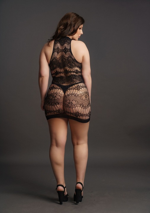 Actual product image Le Désir Criss Cross Neck Mini Dress - OSX (One size)