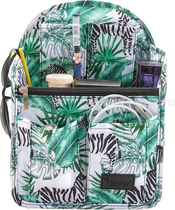 Produktbild isda Rucksack Organizer mit 13 Fächern Gwen - Zebra