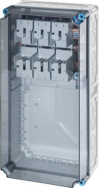 Produktbild Hensel HEN Mi 6474 SicherungsgehÃ¤use 1xNH1 3-polig M10 (Gehäuse)