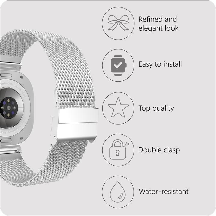 Produktbild Cazy Watchstrap für smartwatch (Edelstahl)