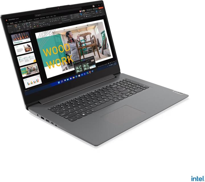 Produktbild Lenovo V17 G4 17,3" FHD Intel Core i3 4.5GHz 16GB 1TB Windows 11 Softmaker Office 2024 Tasche Maus (17.30", 1000 GB, 16 GB, DE, Intel Core i3-1315U)