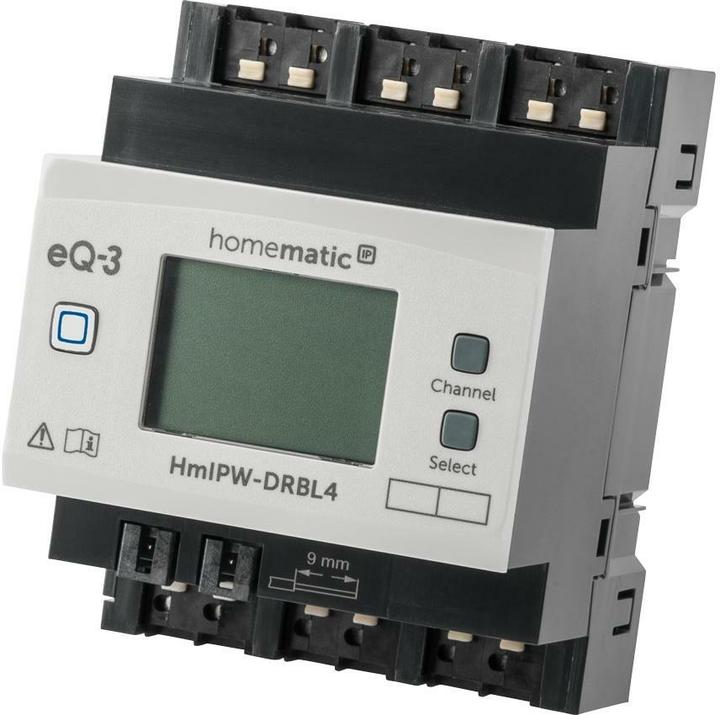 Actual product image EQ-3 HomeMatic IP Wired blind actuator HmIPW-DRBL4 (Shutter actuator)