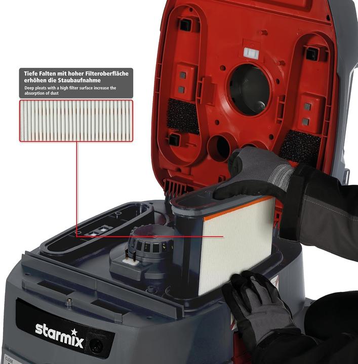 Produktbild starmix iPulse H-1635 Safe Plus (Nass-Trockensauger)