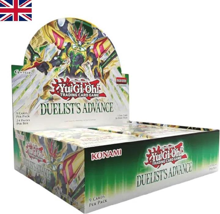Actual product image Konami Yu-Gi-Oh! Box 24 Buste Duelists Advance ENG (English, Booster Pack)