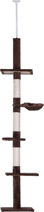Actual product image PawHut Cat tree height adjustable (260 cm, Brown)