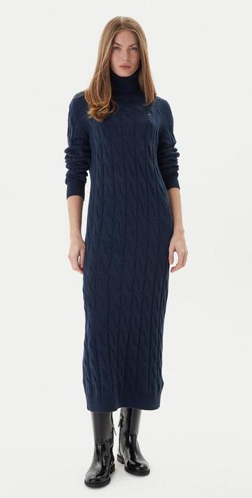 Image du produit Tommy Hilfiger Soft Wool Cable Roll-Nk Ls Dress (S)
