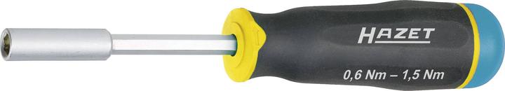 Actual product image HAZET Torque screwdriver 6001-1.5/3 ∙ Nm min-max: 0.6 - 1.5 Nm ∙ Tolerance: 10% ∙ Hexagon, hollow 6… (1/4", 0.60 Nm, 1.50 Nm)